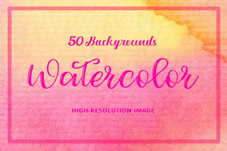 50 Watercolor Backgrounds example image 1
