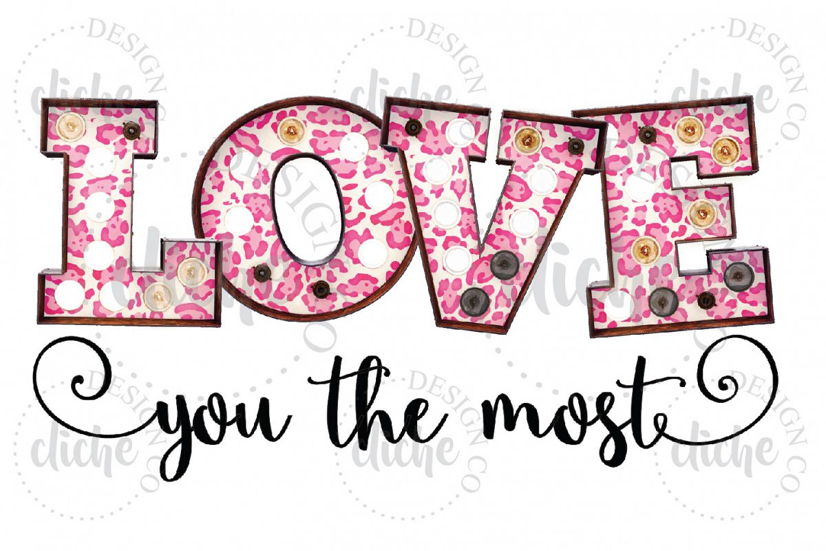 Valentine Sublimation Design example image 1
