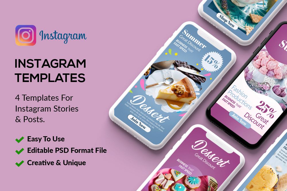 4 Bakery & Sweet Instagram Stories example image 1
