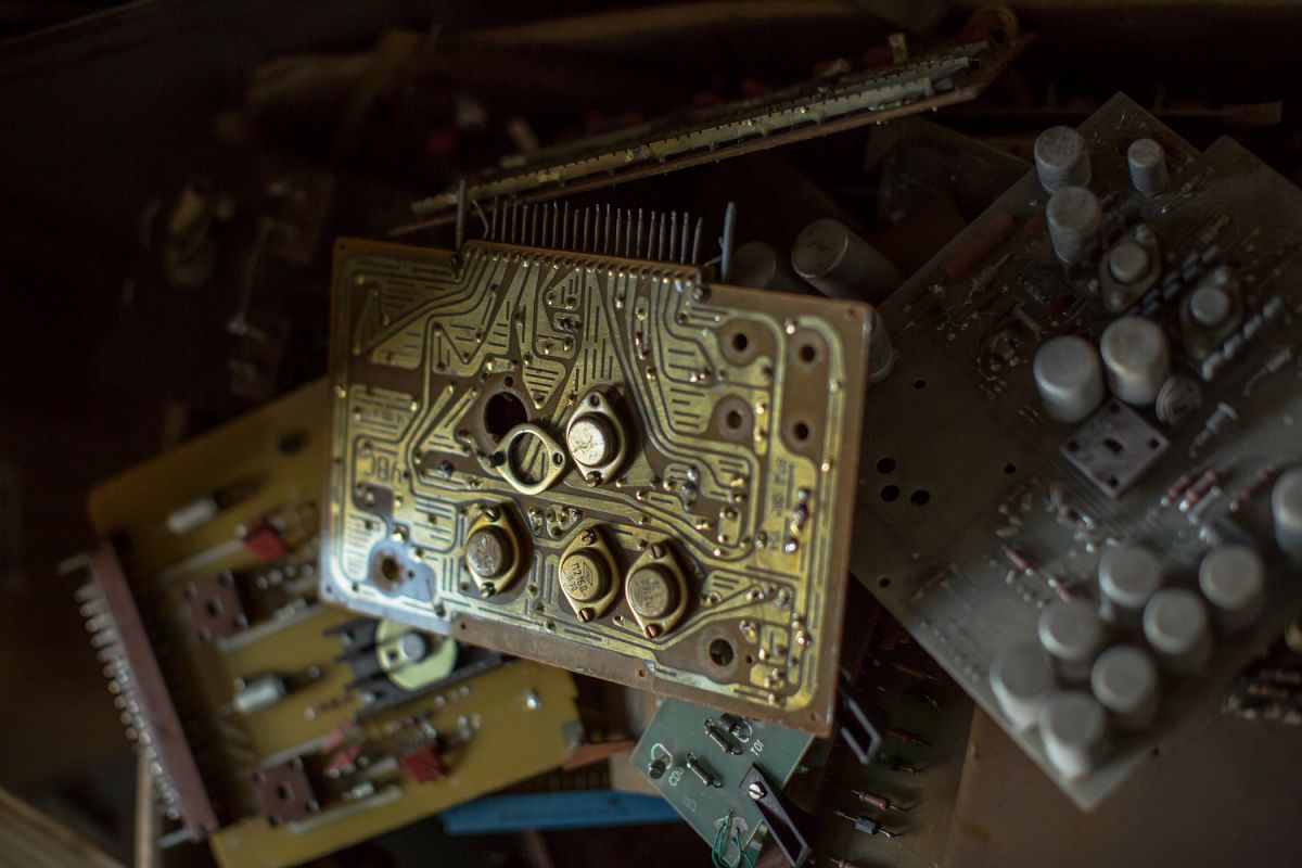 Computer chips background example image 1