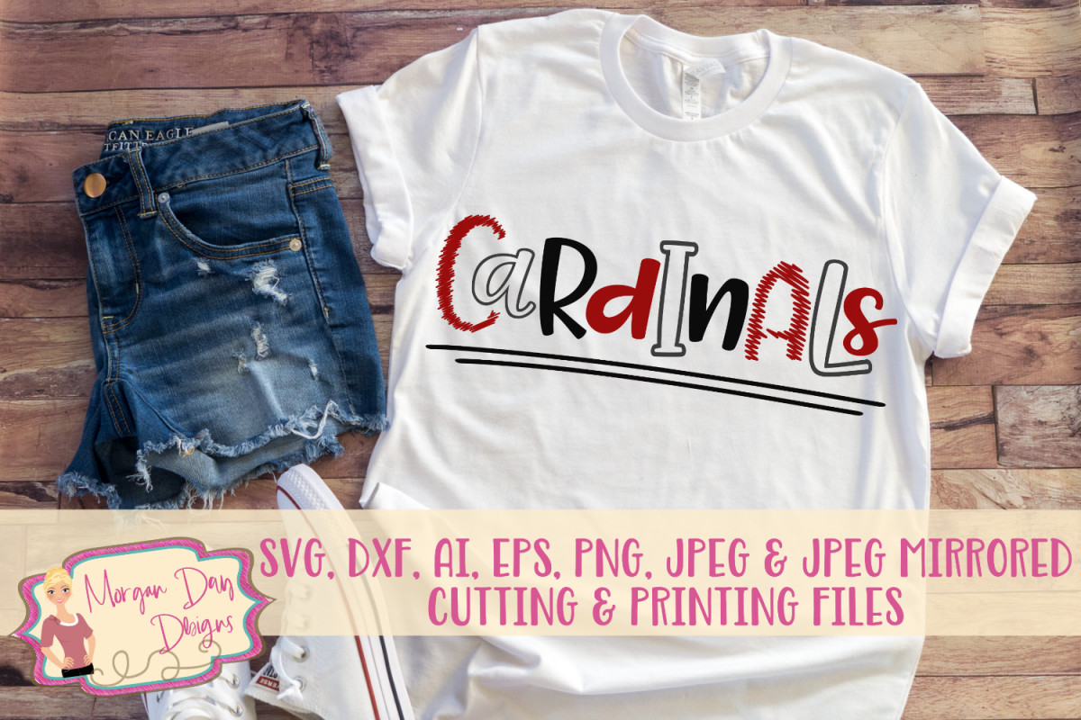 Cardinals SVG, DXF, AI, EPS, PNG, JPEG example image 1
