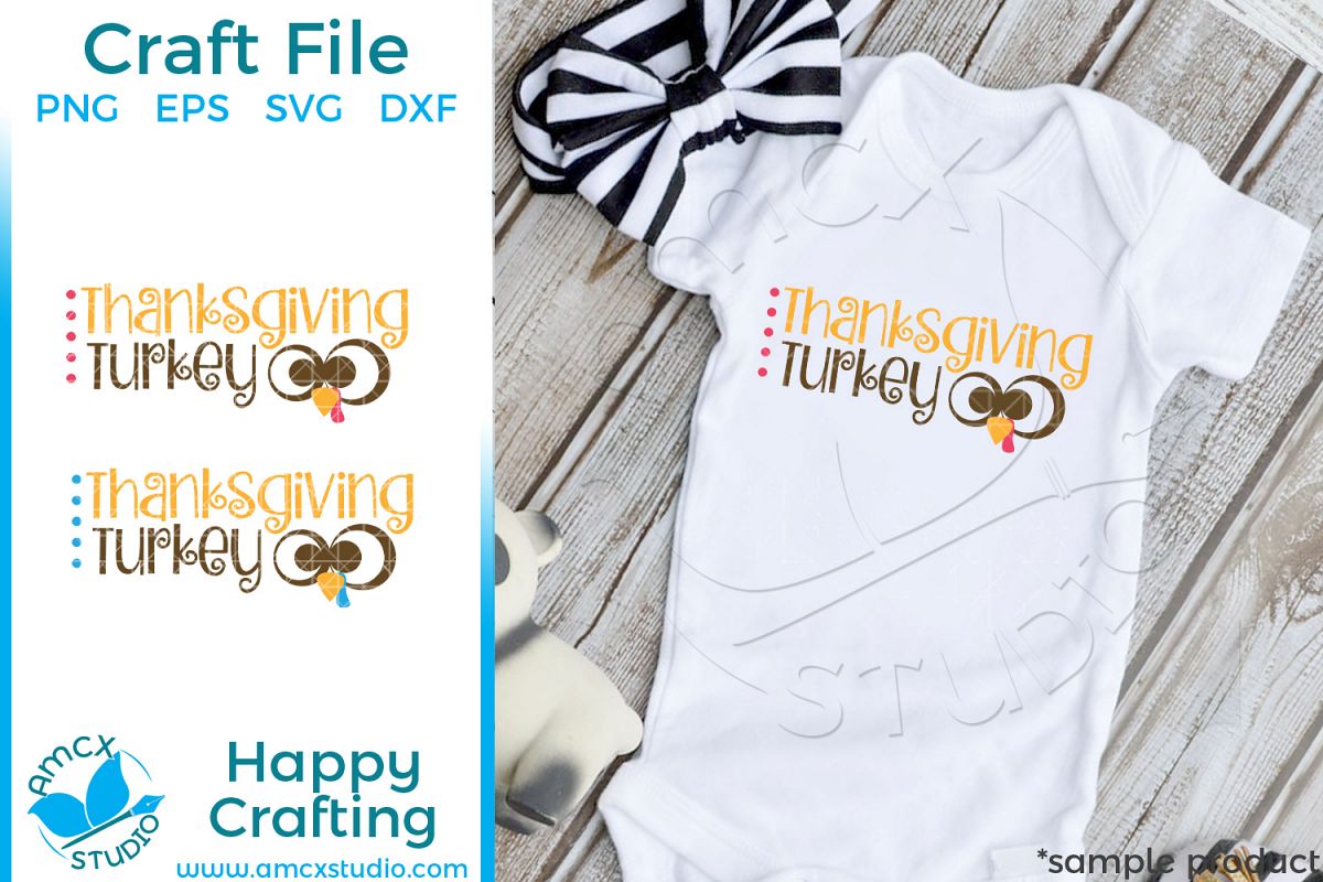 Thanksgiving Turkey SVG Files example image 1