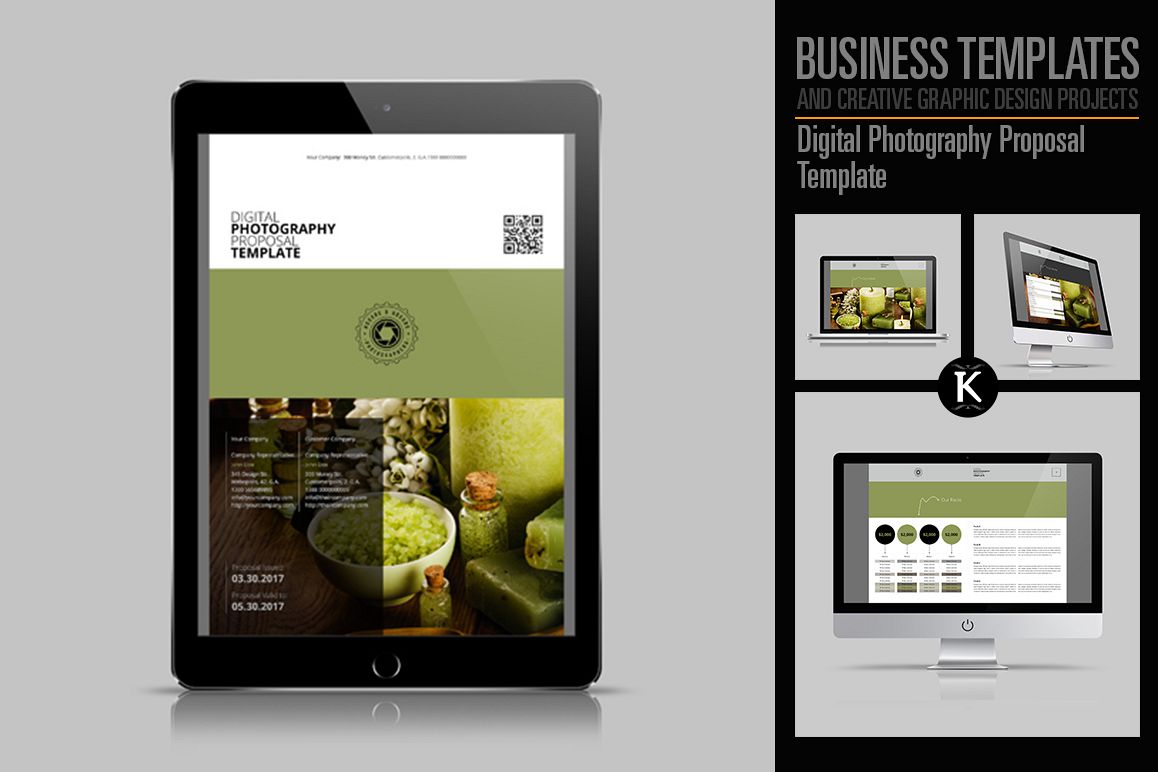 Digital Photography Proposal Template example image 1