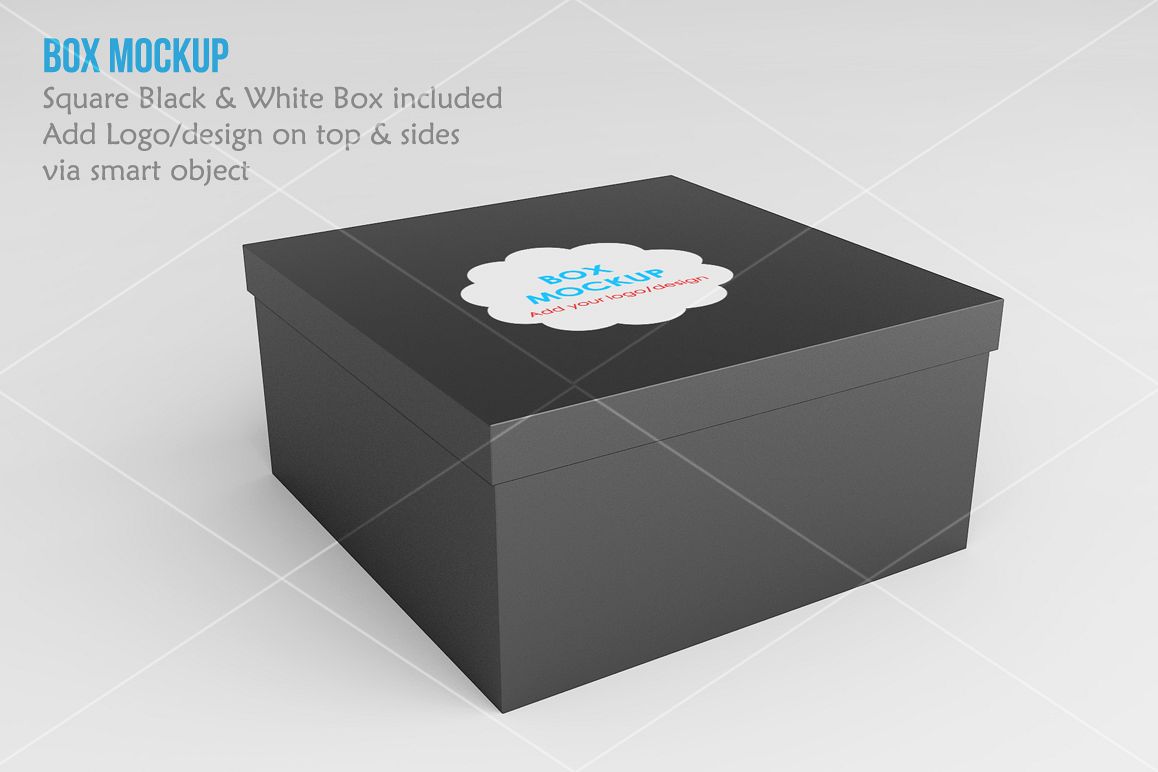 Square Box Mock up example image