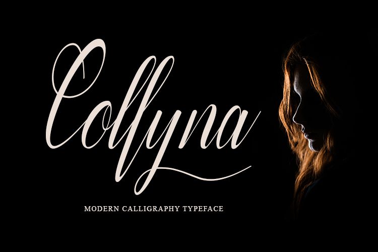 Coollyna Script |Modern Calligraphy Typeface example image 1