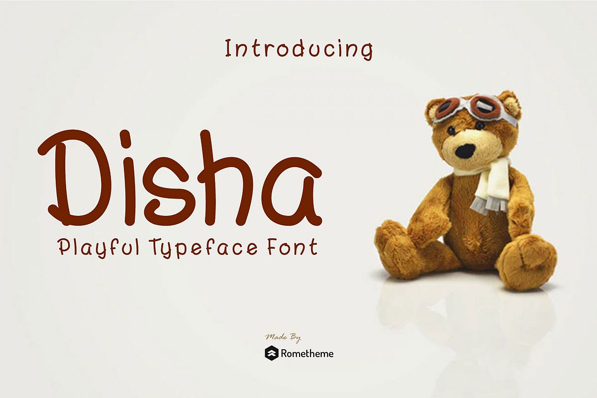 Disha - Playful Font example image 1