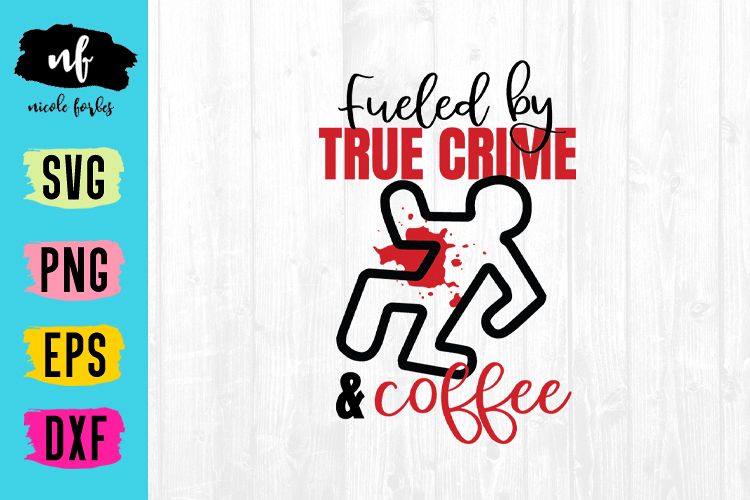 True Crime SVG File example image 1