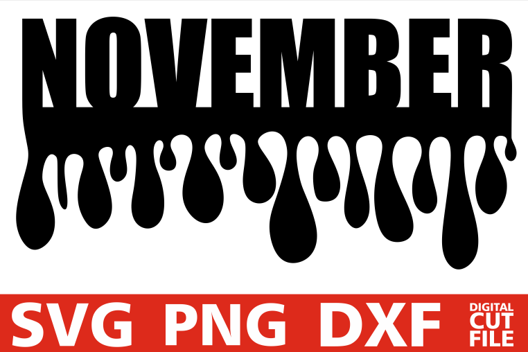 November svg, Month svg, Birthday vector, girl svg, born in example image 1