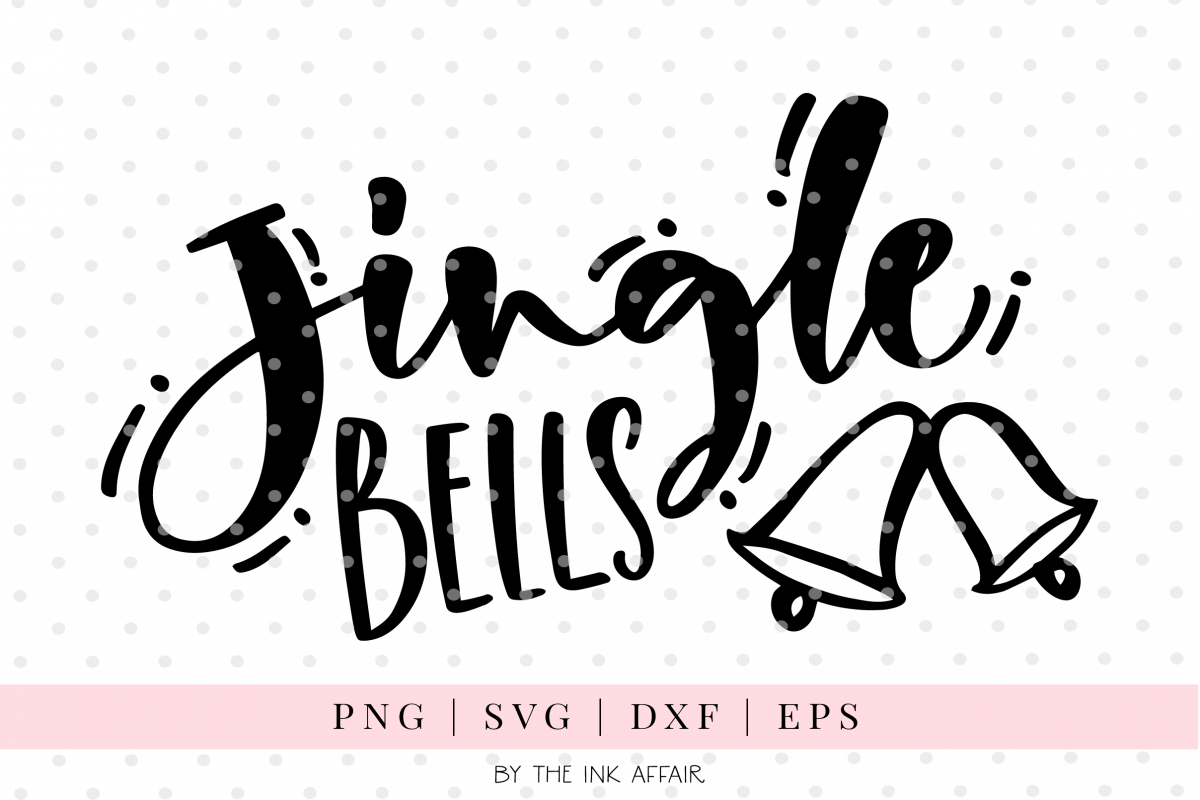 Jingle Bells, Christmas SVG cut file (120214) | SVGs | Design Bundles
