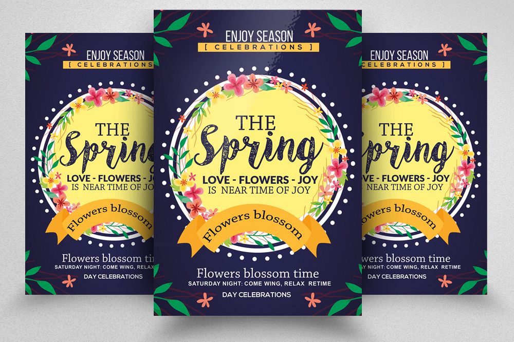 Spring Carnival Flyer Template example image 1