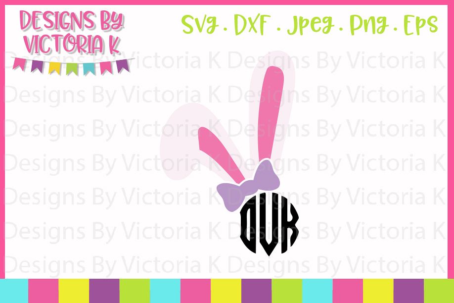 Girl Bunny Ears, bow, SVG, DXF, PNG (63540) | SVGs ...