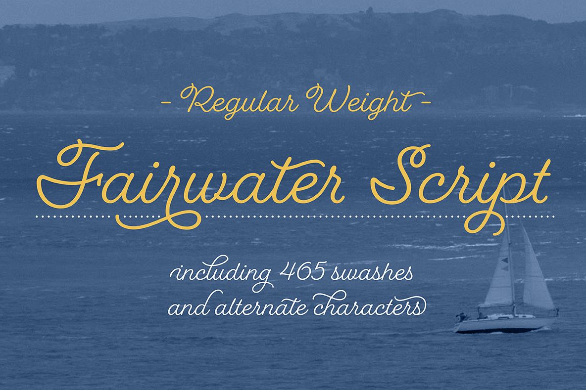 Fairwater Script Regular example image 1