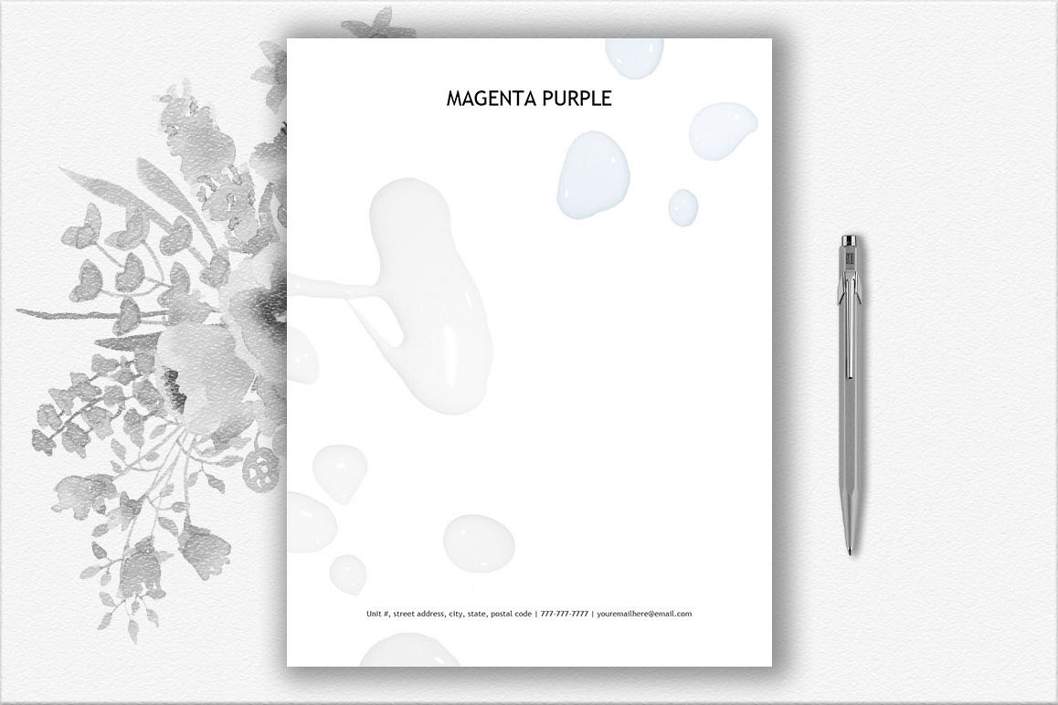 Letterhead Design Template example image 1
