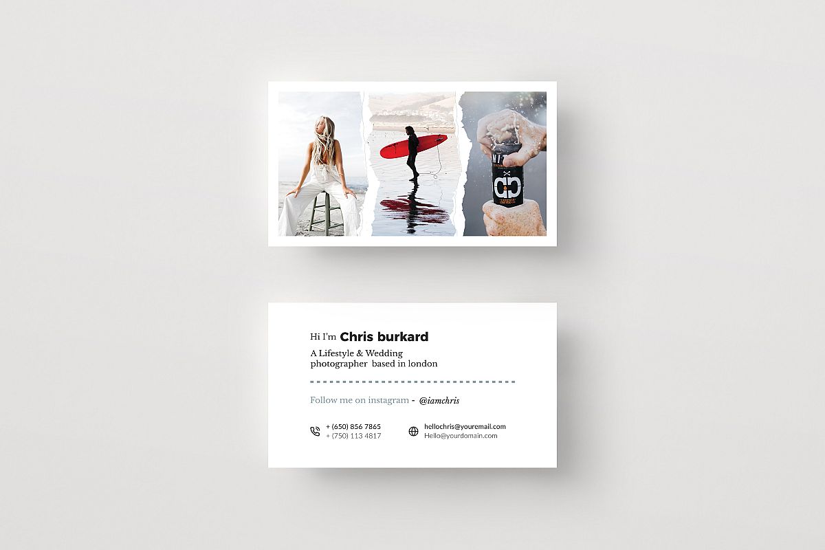 Photography Business Cards example image 1
