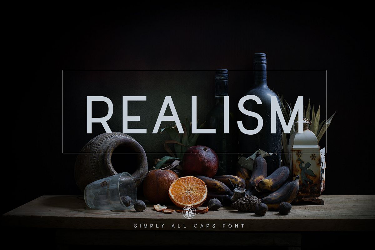 Realism Font example image 1