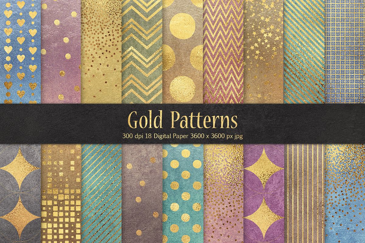 Gold Patterns example image 1