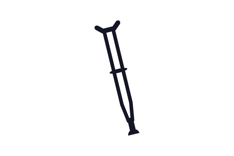 Crutch icon example image 1