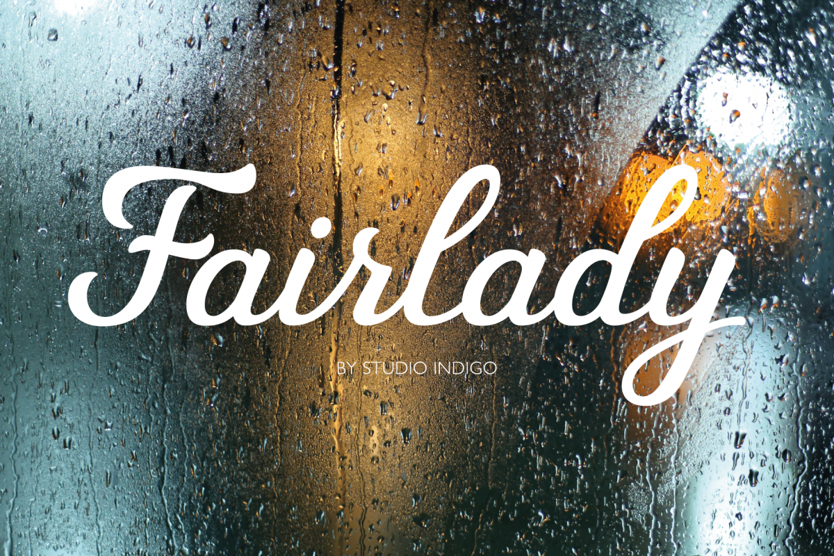 Fairlady a Chunky Script Font example image 1