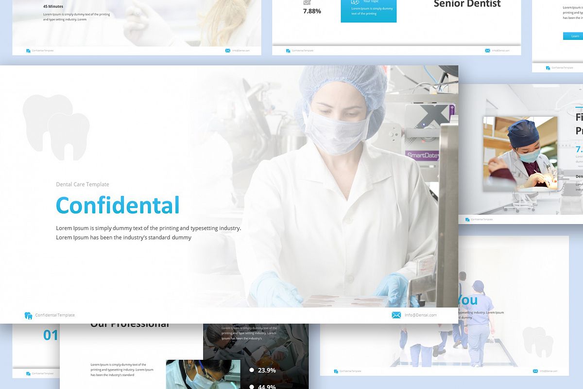 Dentist Google Slides Presentation example image 1