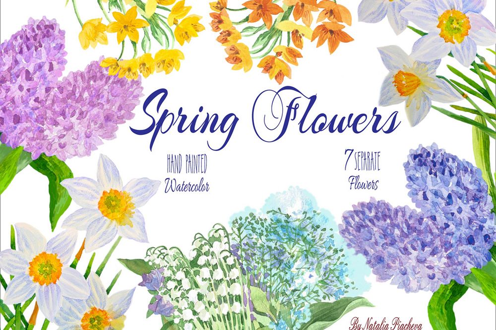 Spring Flowers example image 1