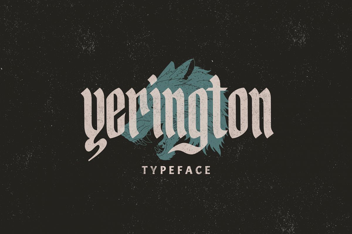 Yerington Typeface example image 1