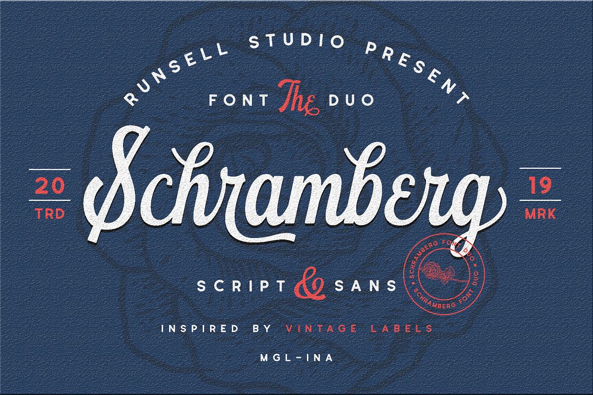 Schramberg Font Duo example image 1