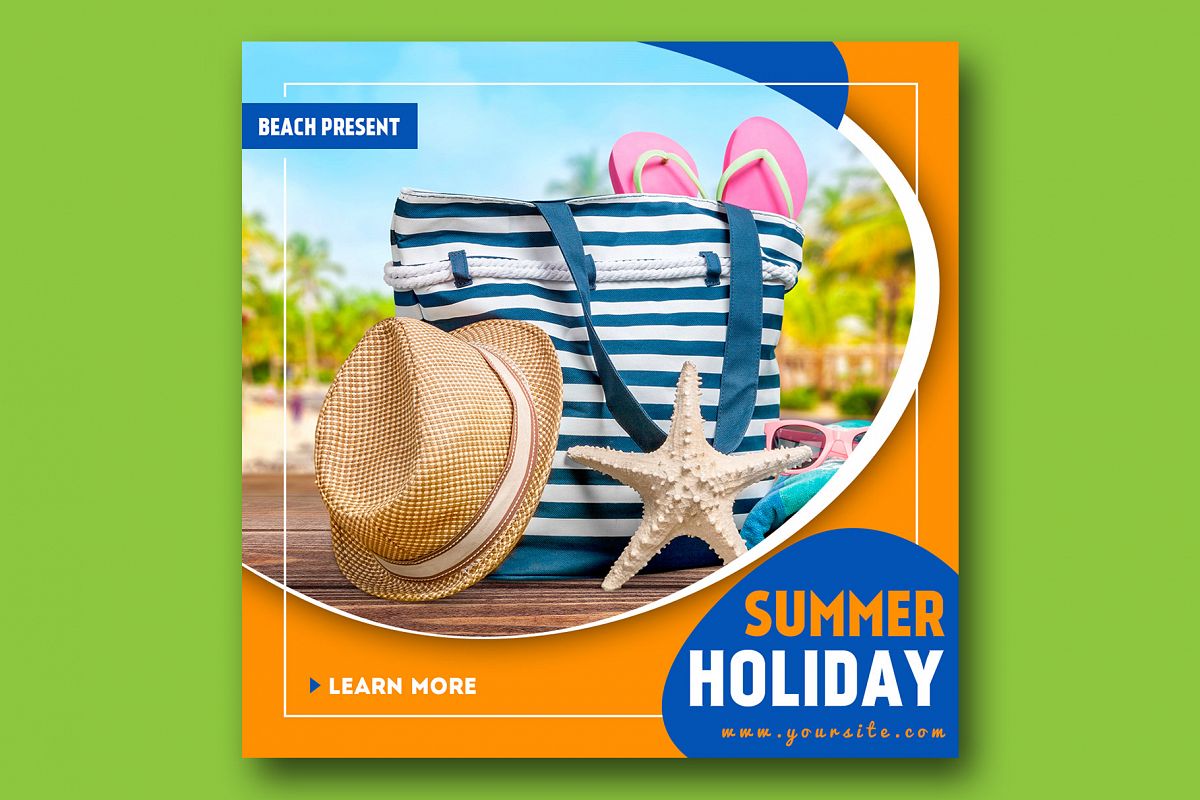 Summer Instagram Banner