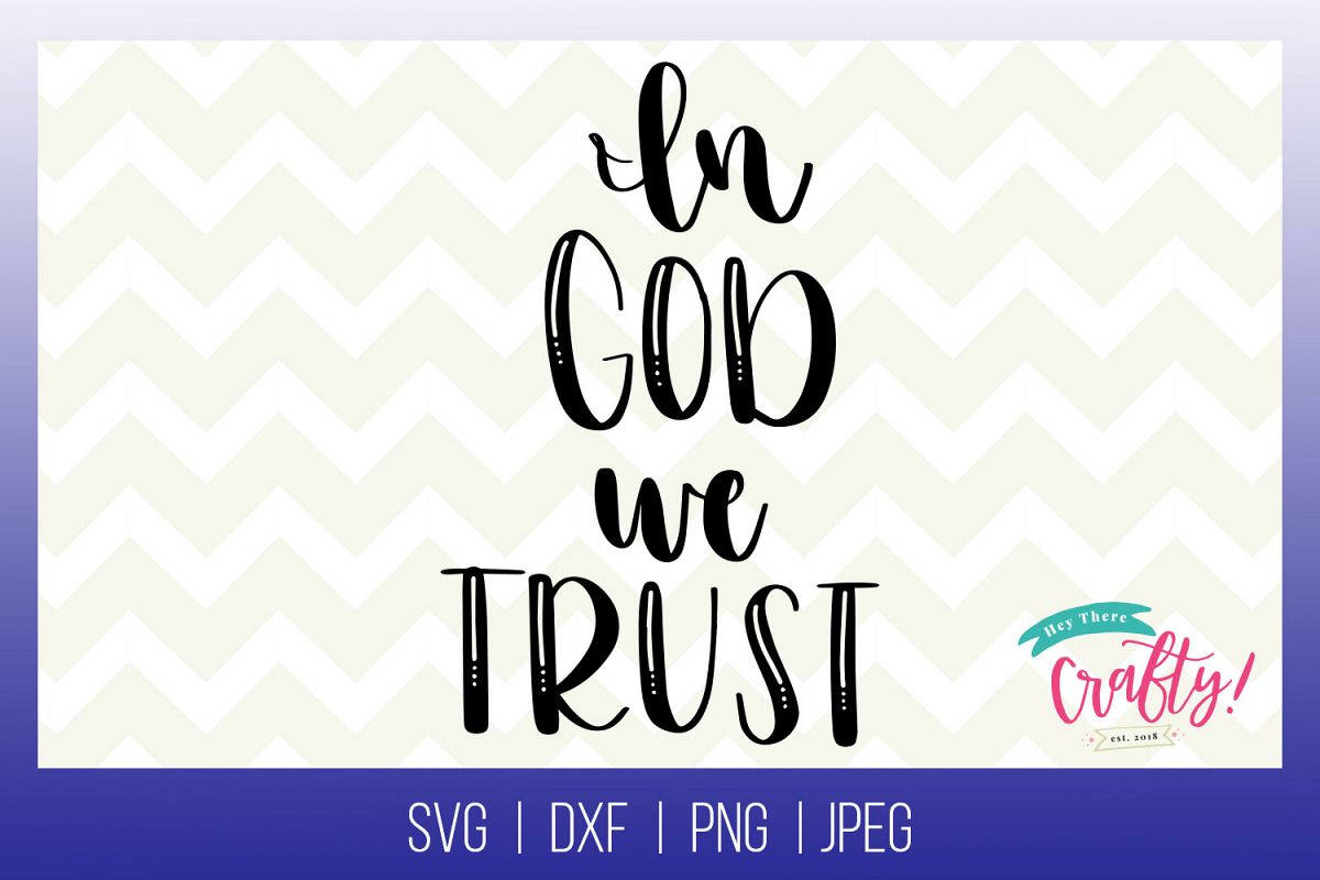 In God we Trust| Digital File example image 1