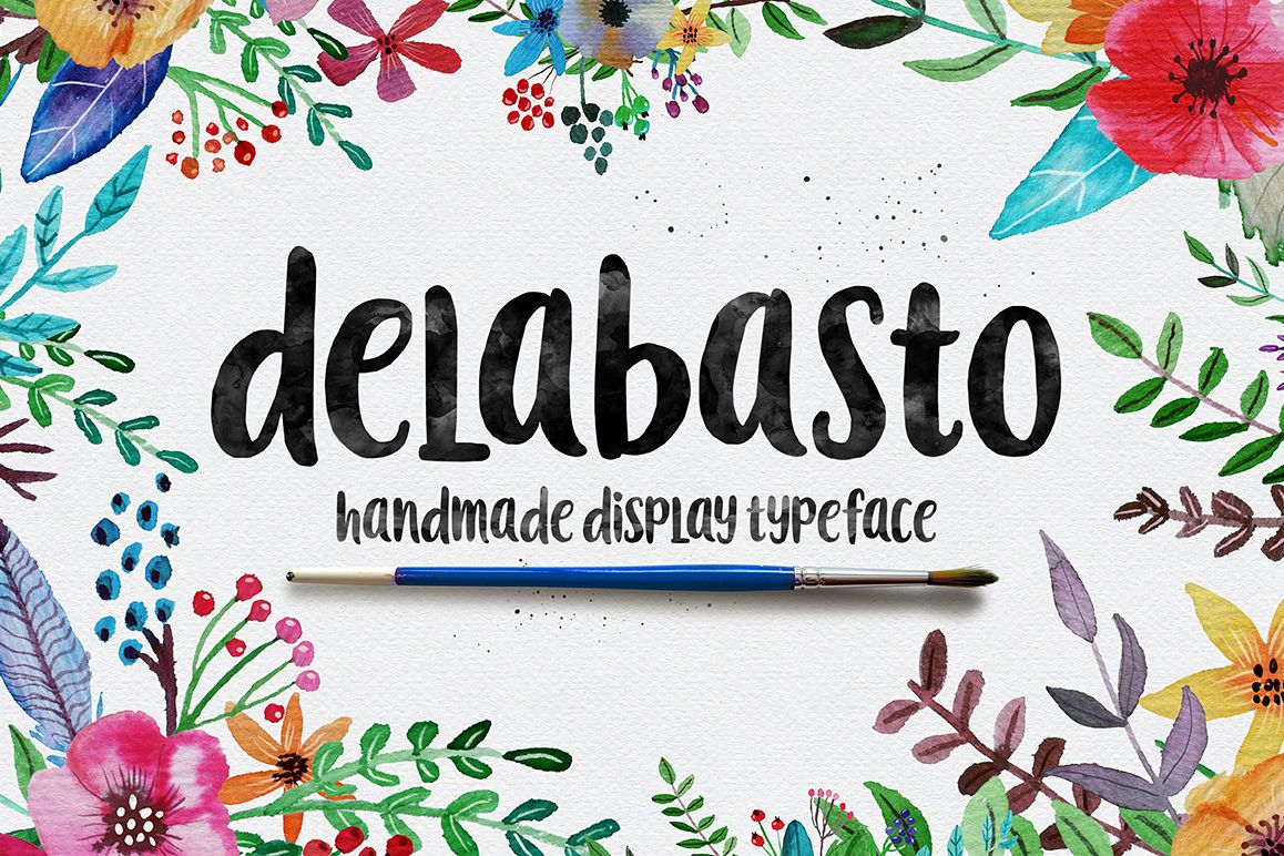 Delabasto Typeface example image 1