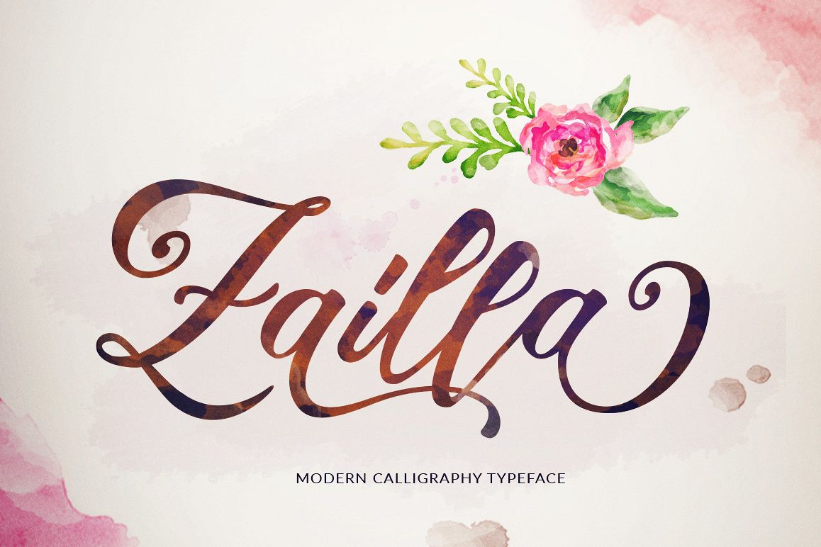 Zailla Script example image 1