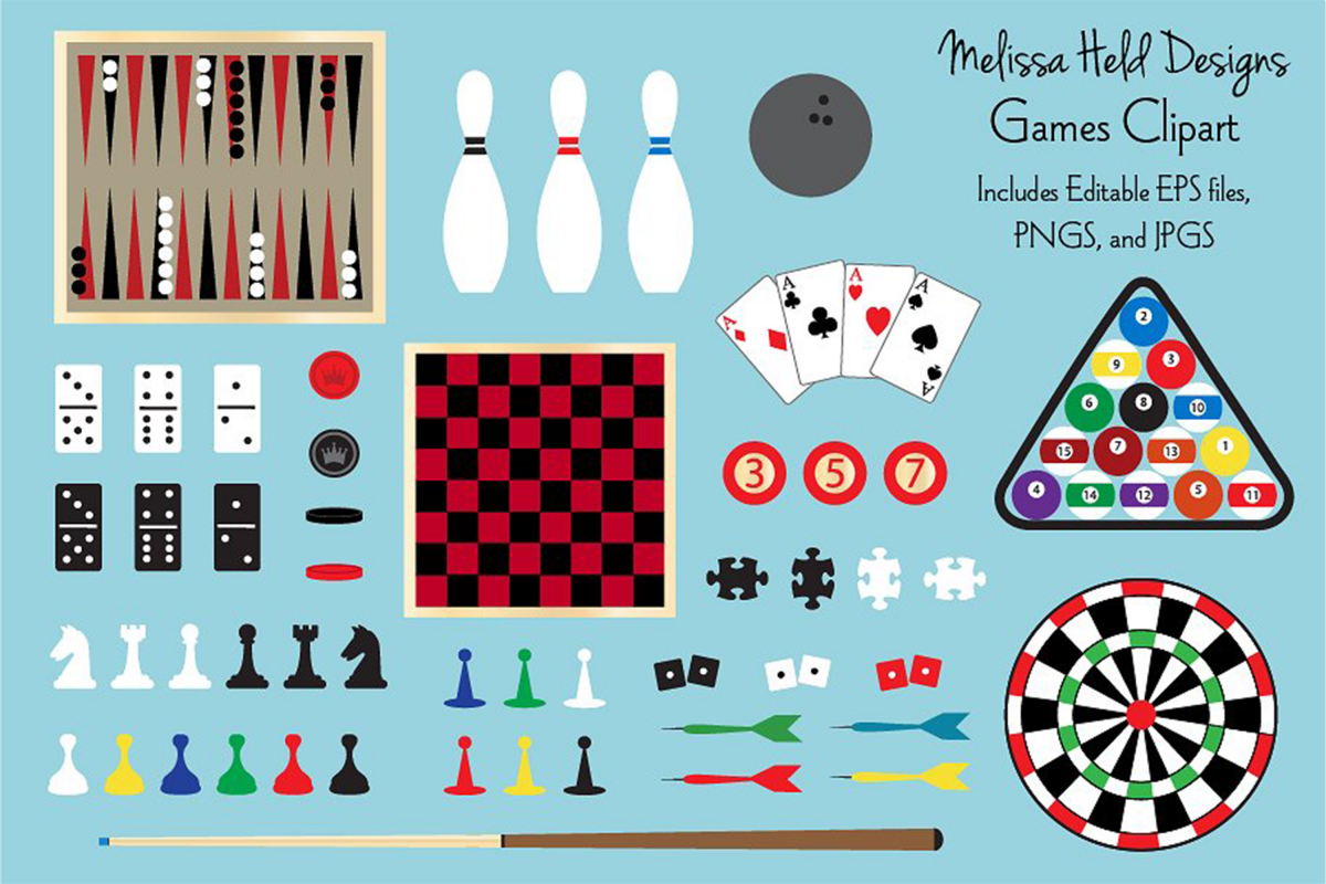 Games Clipart example image 1