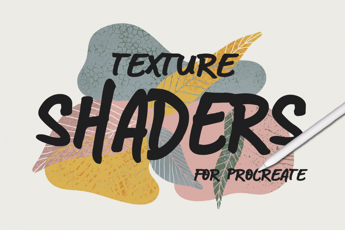Texture shader brushes for procreate example image 1
