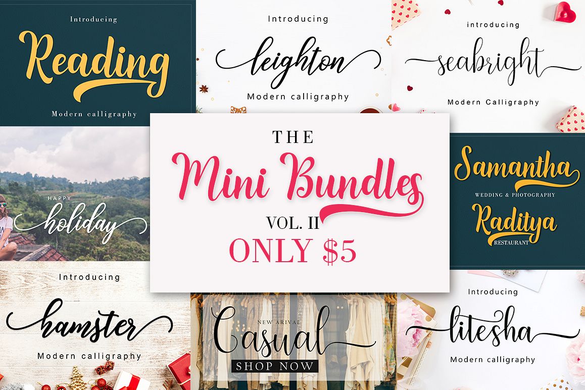 THE MINI BUNDLES VOL. II ONLY $5 example image 1