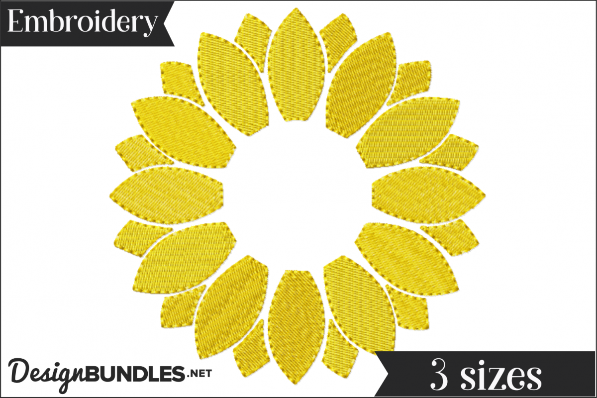 Free Free 115 Sunflower Monogram Frame Svg Free SVG PNG EPS DXF File