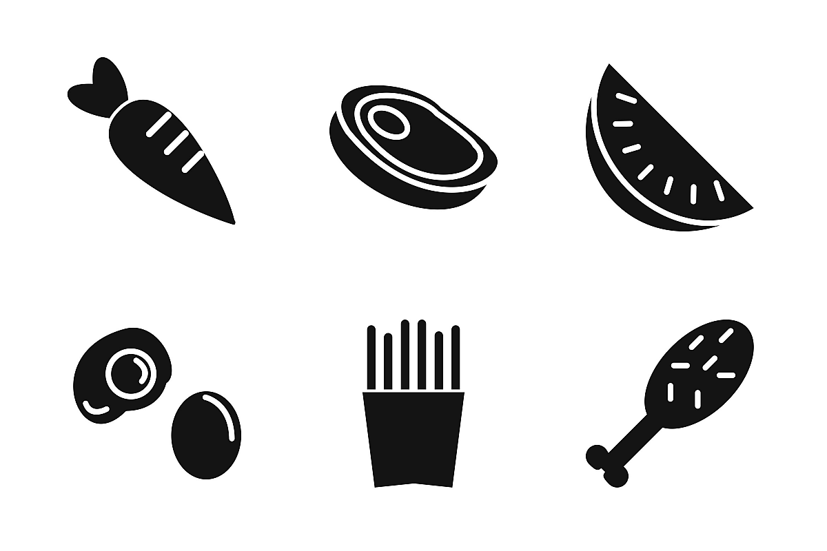 Set Of Food Icons example image 1