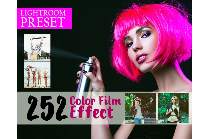 252 Premium Color Film Effect Lightroom Presets (Presets for Lightroom 5,6,CC) example image 1