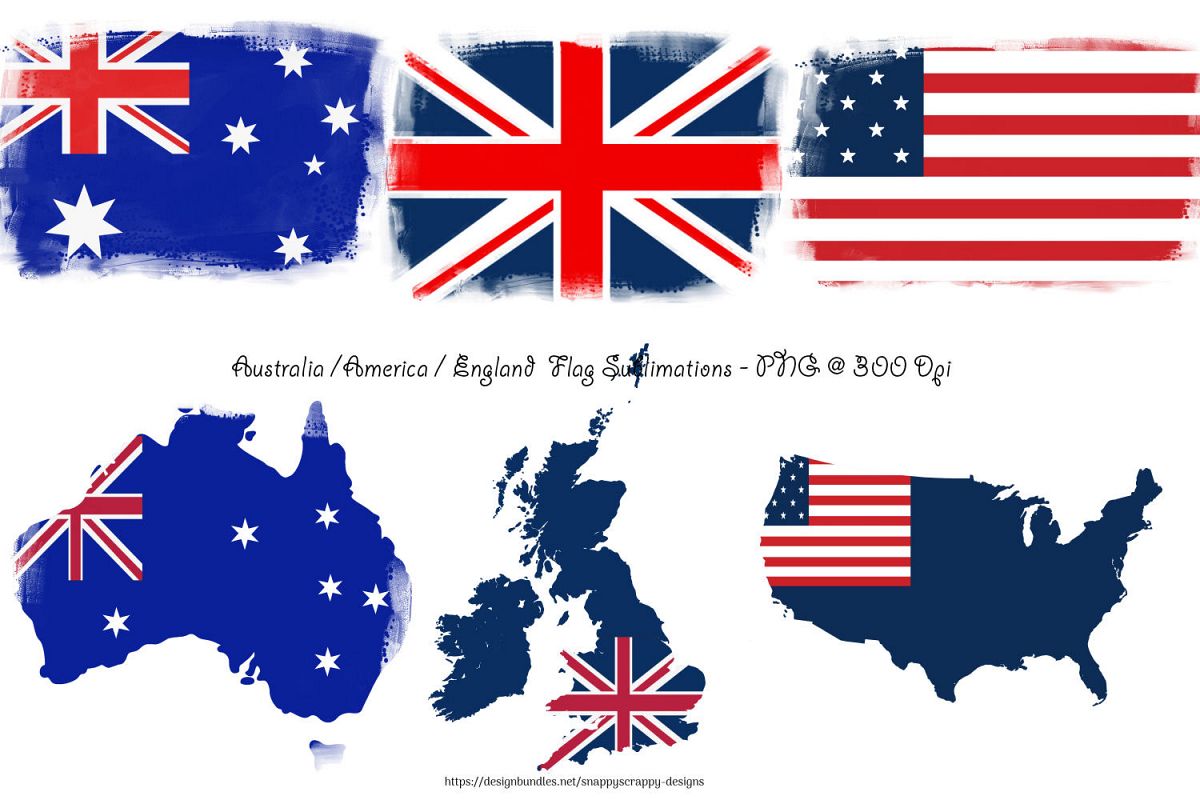 Flag Sublimation Backgrounds example image 1
