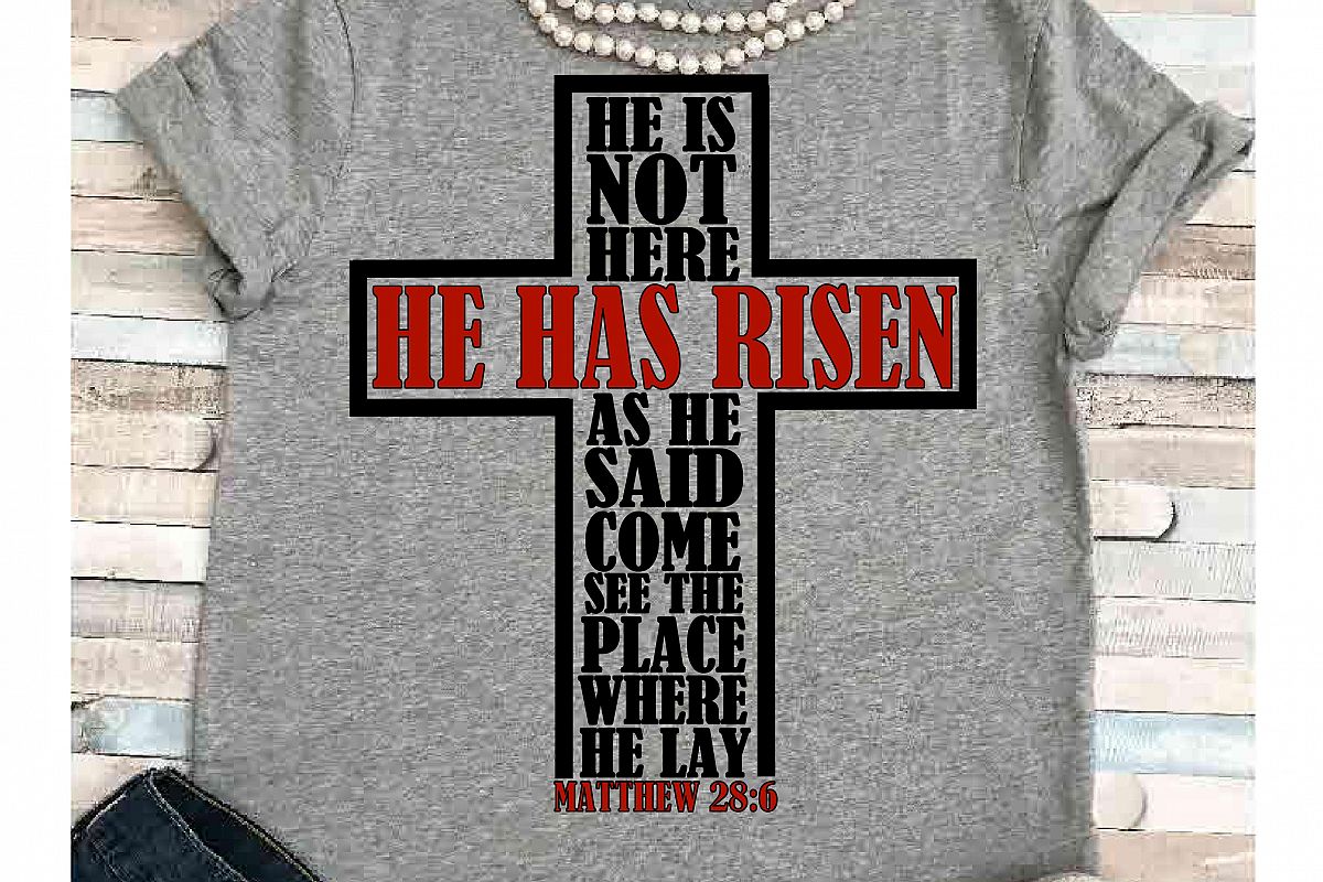 Download Easter svg SVG DXF JPEG Silhouette Cameo Cricut Jesus svg iron on Believe svg He is risen shirt ...