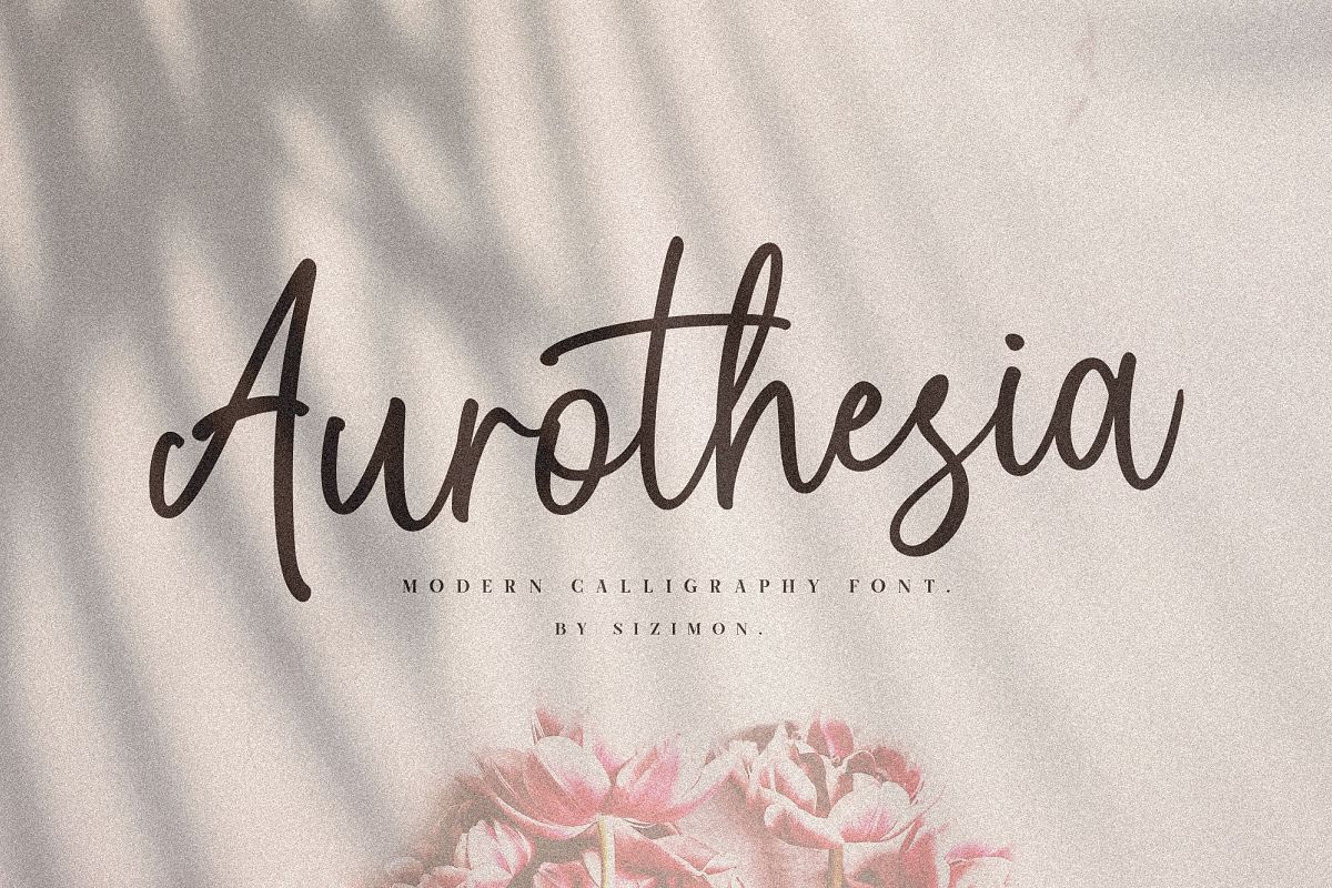 Aurotheisa Font Duo! example image 1