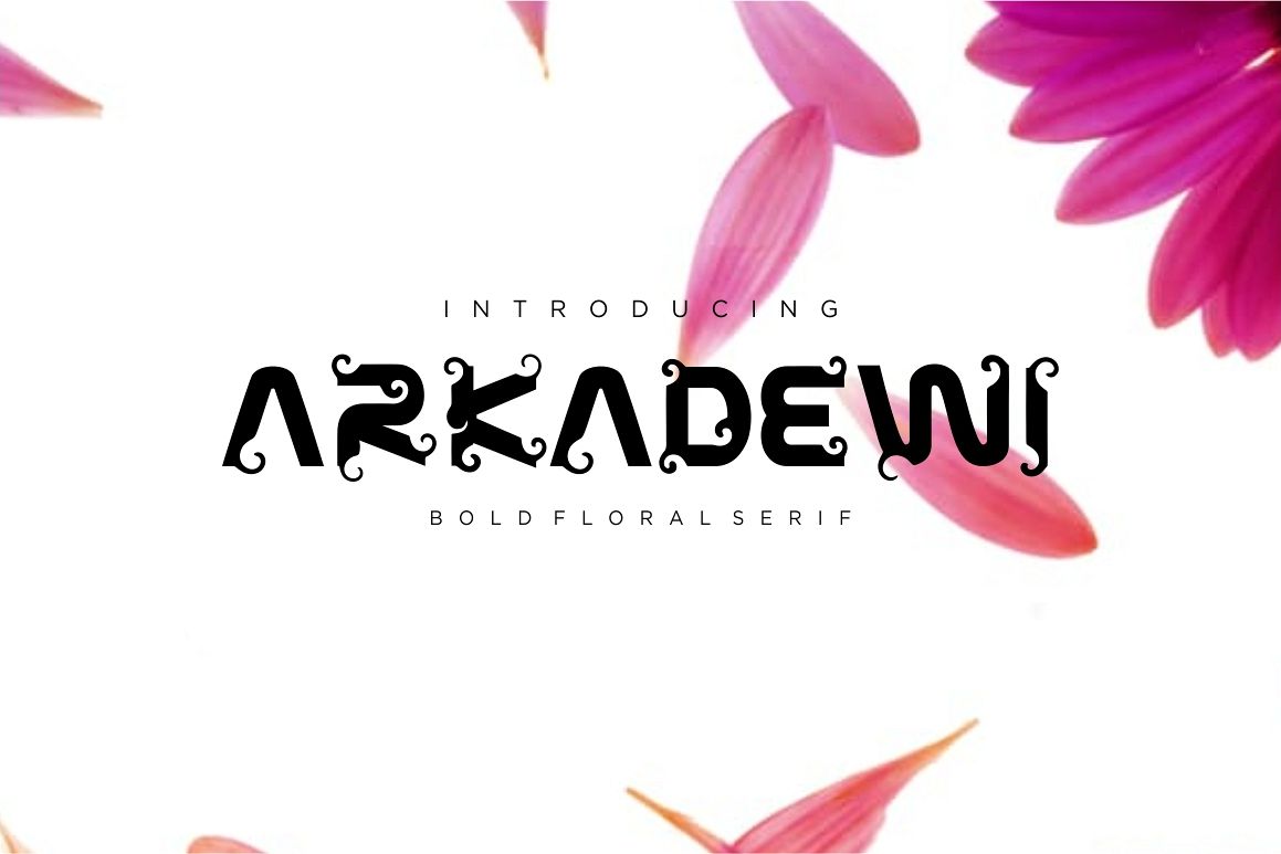 ARKADEWI Typeface example image 1