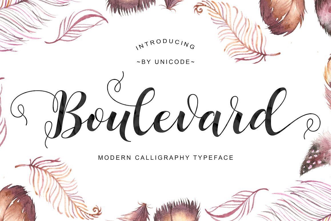 Boulevard Script example image 1