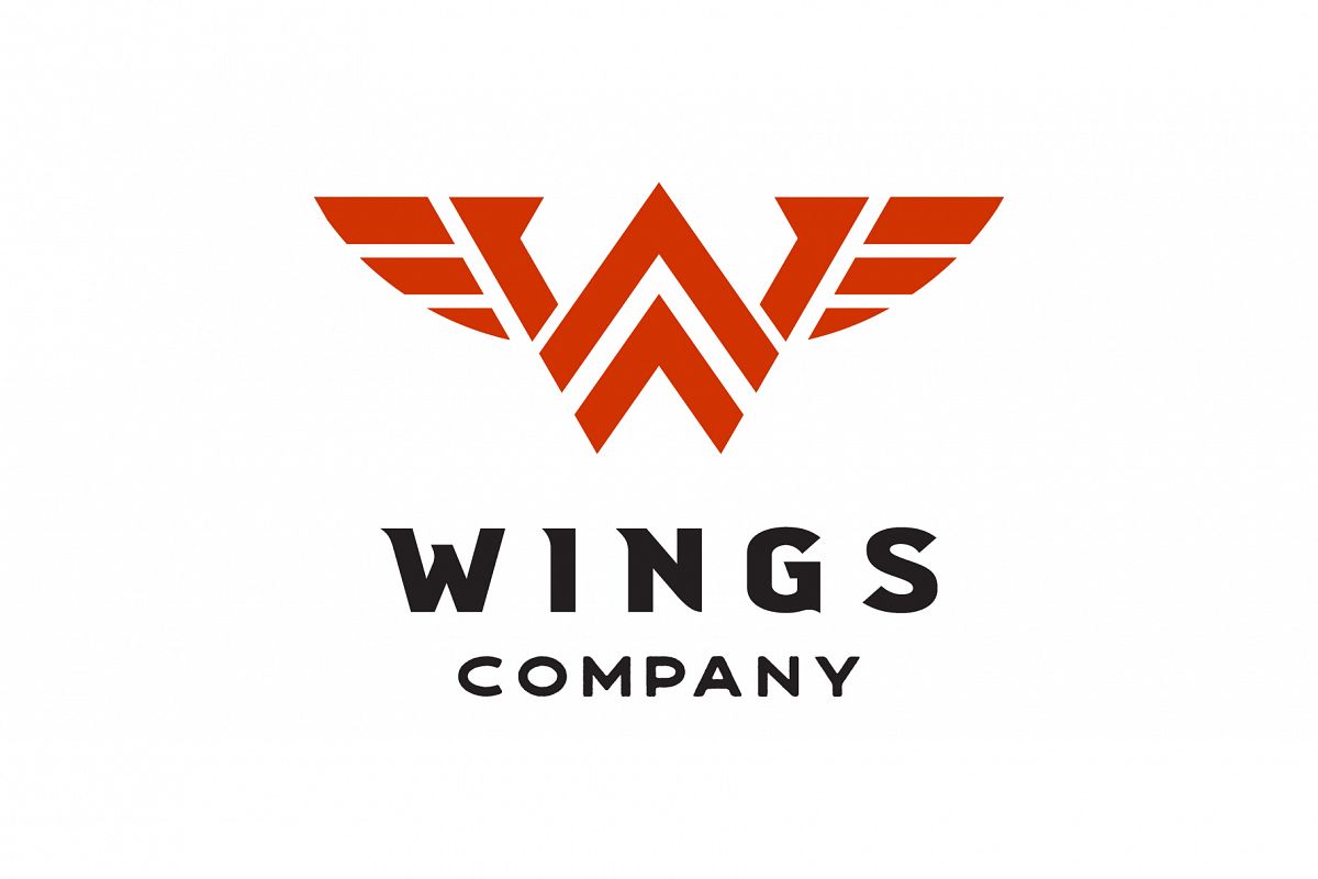 Wings Logo (321269) Logos Design Bundles