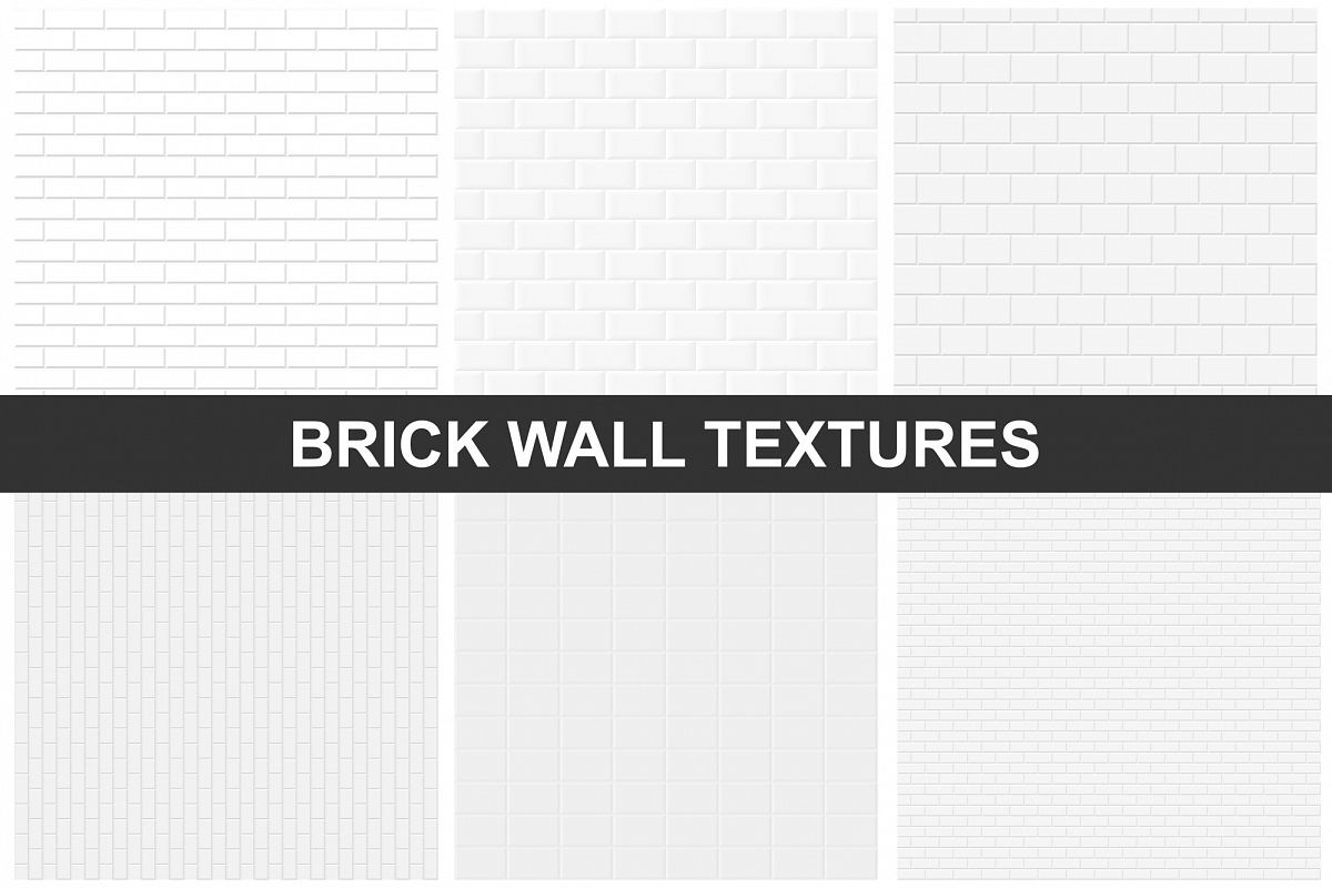 Brick wall textures - seamless. example image 1