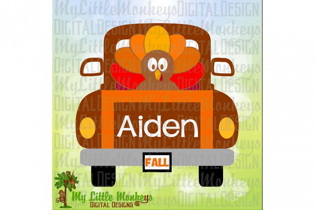 Vintage Truck Back Turkey example image 1