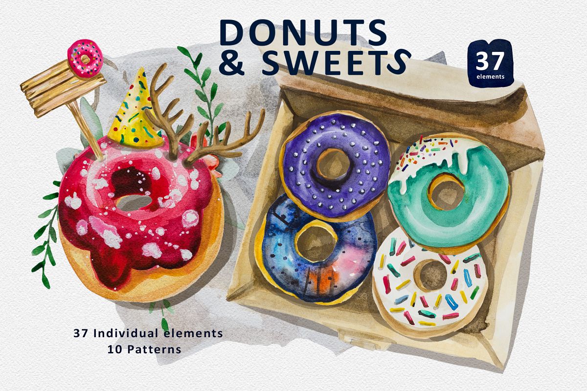 Donuts and Sweets example image 1
