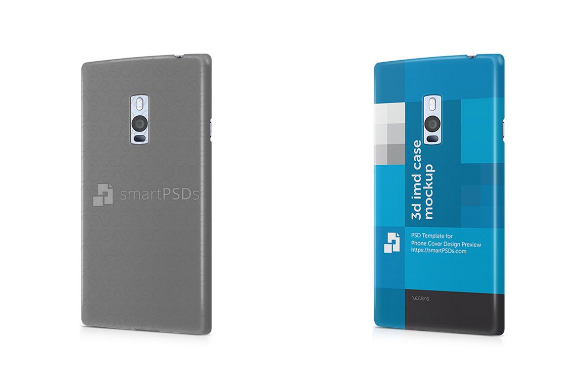 OnePlus 2 3d IMD Mobile Case Design Mockup 2015 example image 1