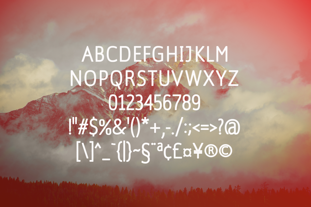 Amsterdam Bold Versionl Elegant font sans serif example image 1