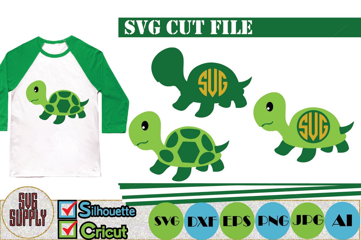 Download Turtle SVG Cut File