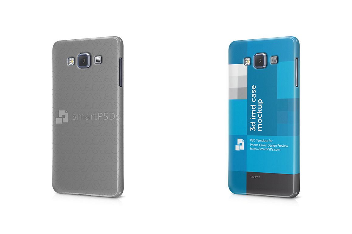 Samsung Galaxy A5 3d IMD Mobile Case Design Mockup 2015 example image 1