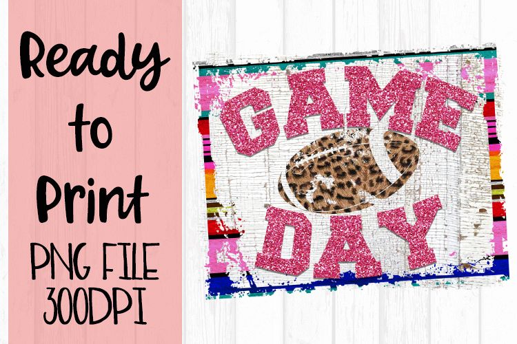 Game Day Football Ready to Print example image 1